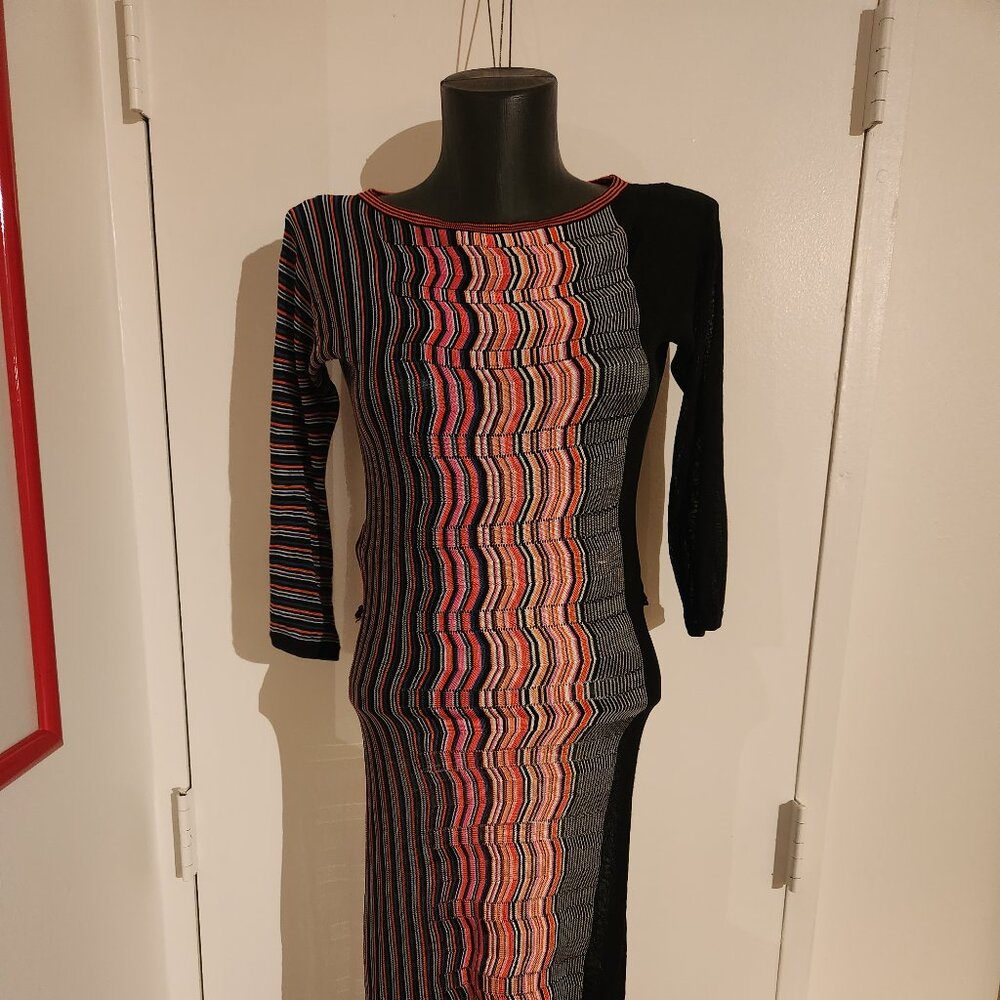 Trina Turk sheer evening gown